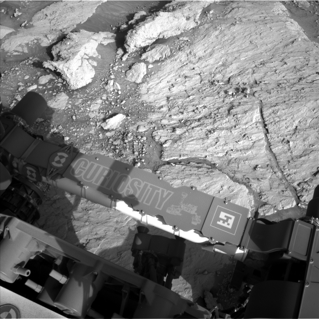 Nasa's Mars rover Curiosity acquired this image using its Left Navigation Camera on Sol 3117, at drive 156, site number 88