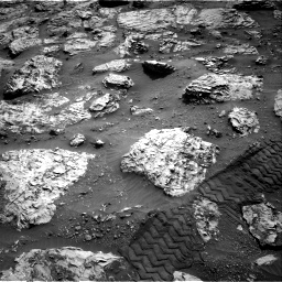 Nasa's Mars rover Curiosity acquired this image using its Right Navigation Camera on Sol 3117, at drive 30, site number 88