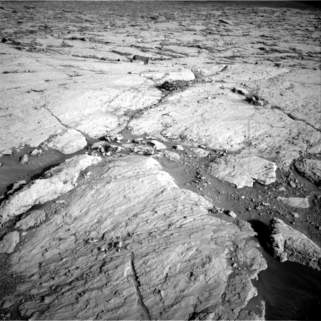Nasa's Mars rover Curiosity acquired this image using its Right Navigation Camera on Sol 3117, at drive 156, site number 88
