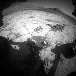 Nasa's Mars rover Curiosity acquired this image using its Front Hazard Avoidance Camera (Front Hazcam) on Sol 3120, at drive 360, site number 88
