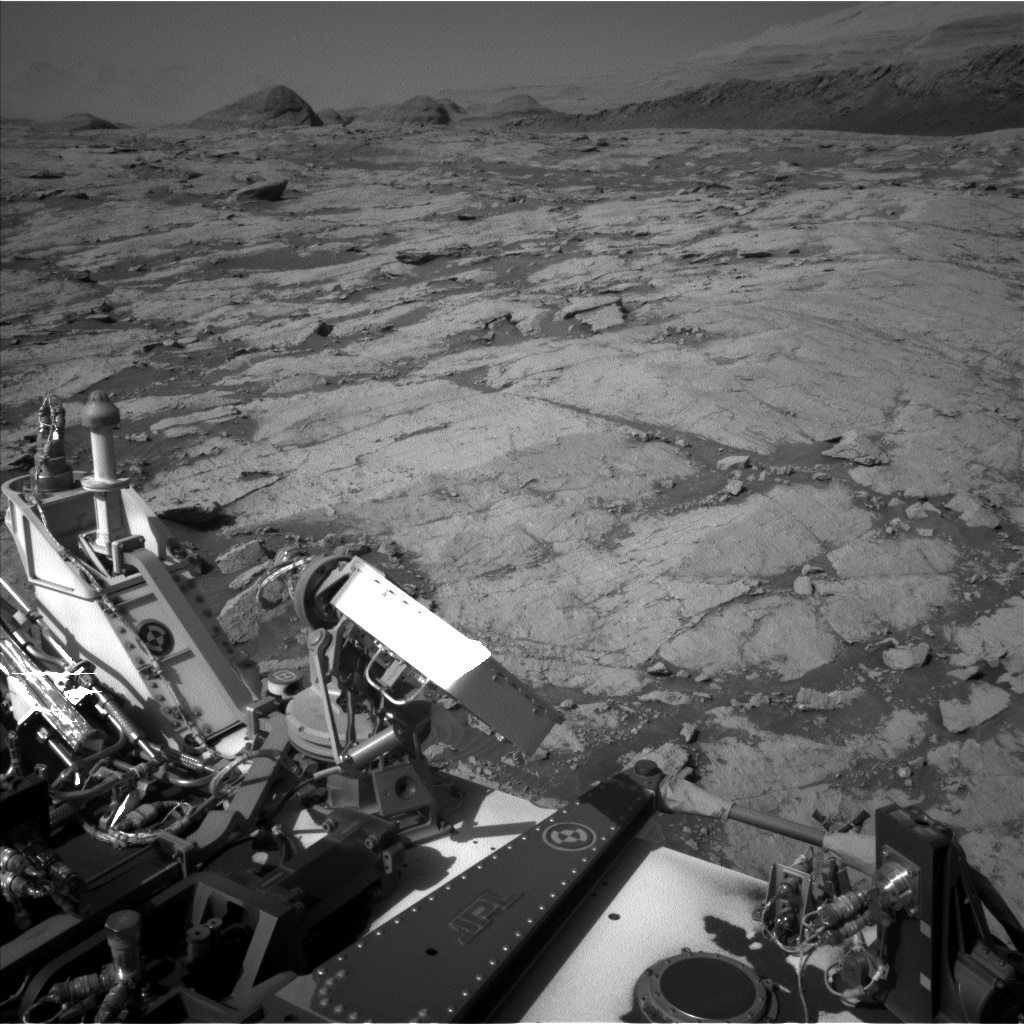 Nasa's Mars rover Curiosity acquired this image using its Left Navigation Camera on Sol 3120, at drive 366, site number 88