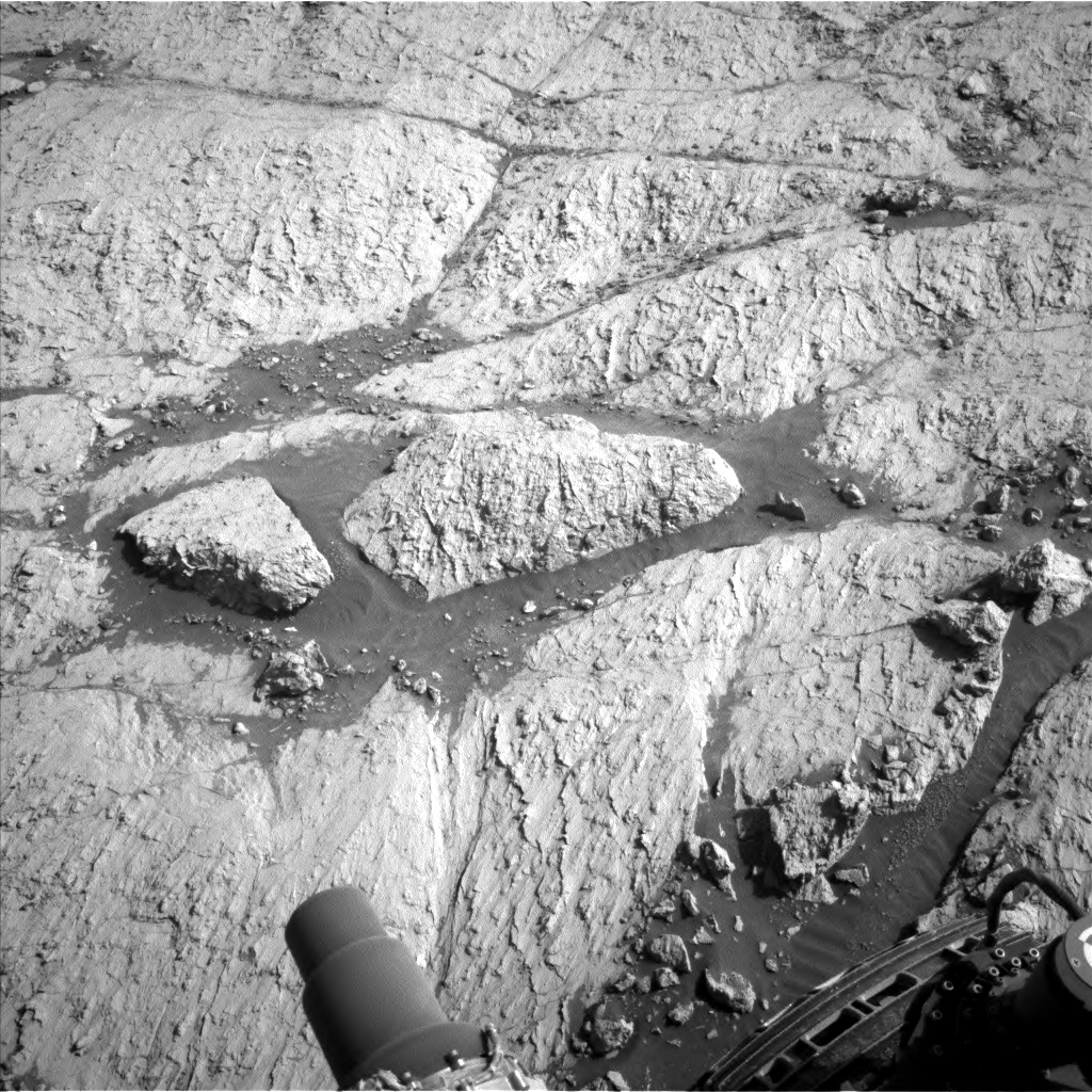 Nasa's Mars rover Curiosity acquired this image using its Left Navigation Camera on Sol 3120, at drive 366, site number 88
