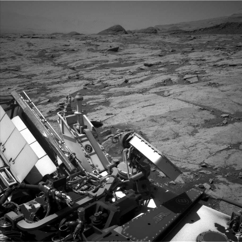 Nasa's Mars rover Curiosity acquired this image using its Left Navigation Camera on Sol 3123, at drive 366, site number 88