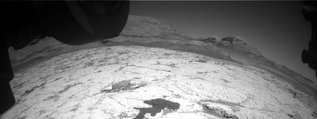 Nasa's Mars rover Curiosity acquired this image using its Front Hazard Avoidance Camera (Front Hazcam) on Sol 3130, at drive 366, site number 88