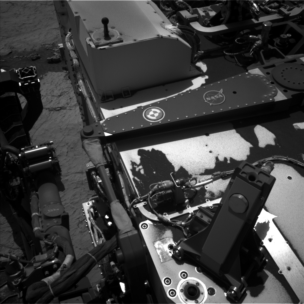 Nasa's Mars rover Curiosity acquired this image using its Left Navigation Camera on Sol 3131, at drive 366, site number 88