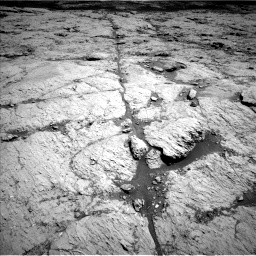 Nasa's Mars rover Curiosity acquired this image using its Left Navigation Camera on Sol 3136, at drive 438, site number 88