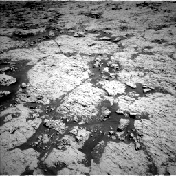 Nasa's Mars rover Curiosity acquired this image using its Left Navigation Camera on Sol 3136, at drive 498, site number 88