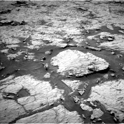 Nasa's Mars rover Curiosity acquired this image using its Left Navigation Camera on Sol 3136, at drive 588, site number 88