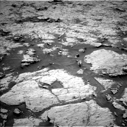 Nasa's Mars rover Curiosity acquired this image using its Left Navigation Camera on Sol 3136, at drive 594, site number 88
