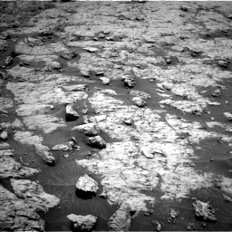 Nasa's Mars rover Curiosity acquired this image using its Left Navigation Camera on Sol 3136, at drive 612, site number 88