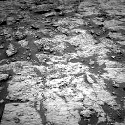 Nasa's Mars rover Curiosity acquired this image using its Left Navigation Camera on Sol 3136, at drive 636, site number 88