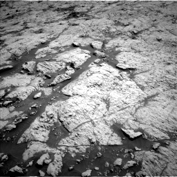 Nasa's Mars rover Curiosity acquired this image using its Left Navigation Camera on Sol 3136, at drive 672, site number 88