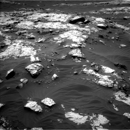 Nasa's Mars rover Curiosity acquired this image using its Left Navigation Camera on Sol 3138, at drive 1056, site number 88