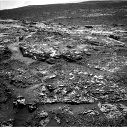 Nasa's Mars rover Curiosity acquired this image using its Left Navigation Camera on Sol 3138, at drive 1170, site number 88