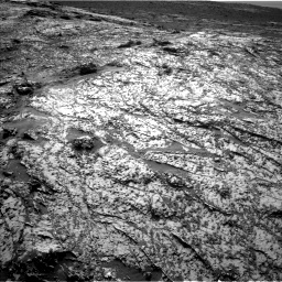 Nasa's Mars rover Curiosity acquired this image using its Left Navigation Camera on Sol 3138, at drive 1206, site number 88