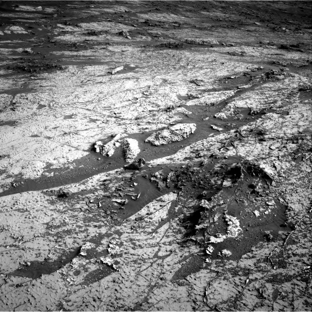 Nasa's Mars rover Curiosity acquired this image using its Right Navigation Camera on Sol 3138, at drive 1194, site number 88