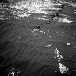 Nasa's Mars rover Curiosity acquired this image using its Left Navigation Camera on Sol 3140, at drive 1488, site number 88