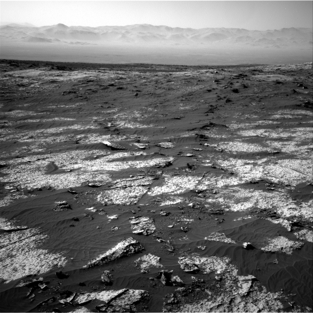 Nasa's Mars rover Curiosity acquired this image using its Right Navigation Camera on Sol 3140, at drive 1734, site number 88