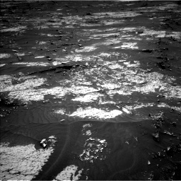 Nasa's Mars rover Curiosity acquired this image using its Left Navigation Camera on Sol 3143, at drive 1998, site number 88