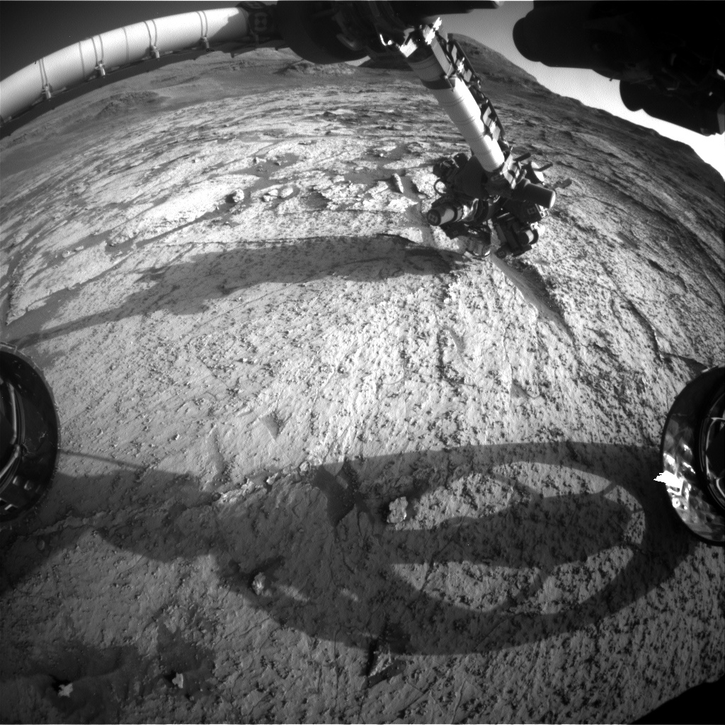 Nasa's Mars rover Curiosity acquired this image using its Front Hazard Avoidance Camera (Front Hazcam) on Sol 3144, at drive 2130, site number 88