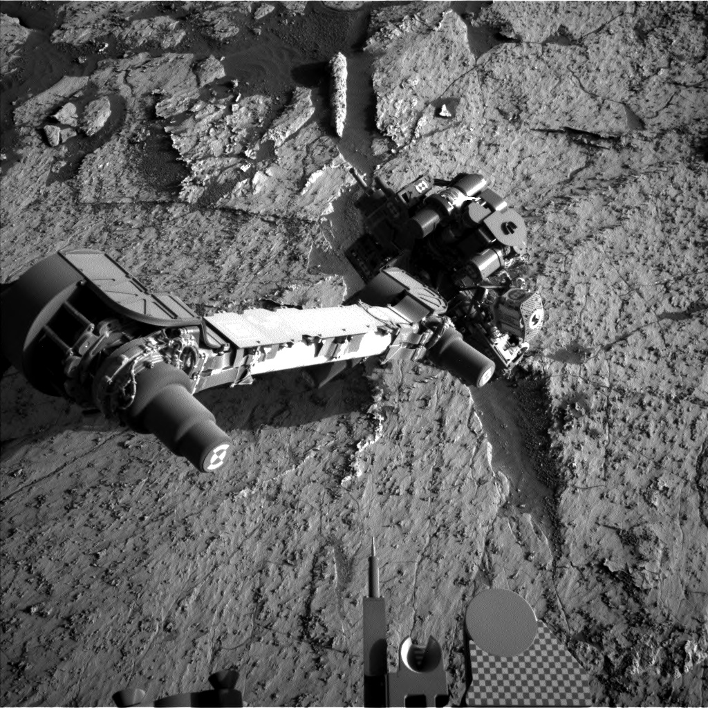 Nasa's Mars rover Curiosity acquired this image using its Left Navigation Camera on Sol 3144, at drive 2130, site number 88