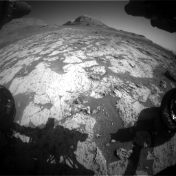 Nasa's Mars rover Curiosity acquired this image using its Front Hazard Avoidance Camera (Front Hazcam) on Sol 3145, at drive 2376, site number 88