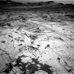 Nasa's Mars rover Curiosity acquired this image using its Left Navigation Camera on Sol 3145, at drive 2262, site number 88
