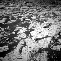 Nasa's Mars rover Curiosity acquired this image using its Left Navigation Camera on Sol 3145, at drive 2334, site number 88