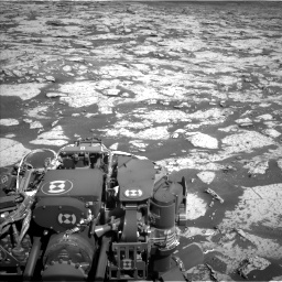 Nasa's Mars rover Curiosity acquired this image using its Left Navigation Camera on Sol 3145, at drive 2352, site number 88