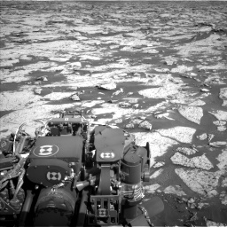 Nasa's Mars rover Curiosity acquired this image using its Left Navigation Camera on Sol 3145, at drive 2394, site number 88
