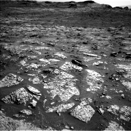 Nasa's Mars rover Curiosity acquired this image using its Left Navigation Camera on Sol 3145, at drive 2406, site number 88