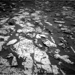 Nasa's Mars rover Curiosity acquired this image using its Left Navigation Camera on Sol 3147, at drive 2584, site number 88