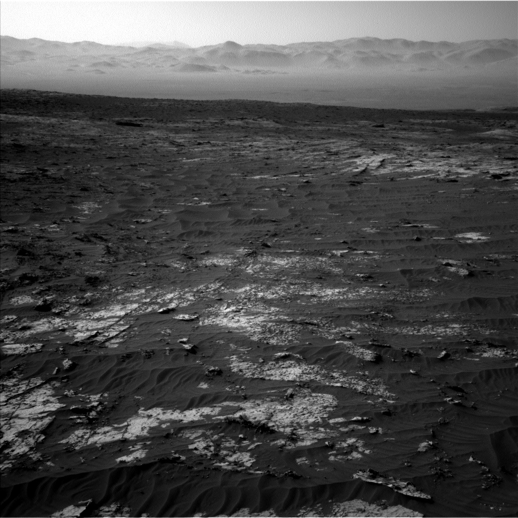 Nasa's Mars rover Curiosity acquired this image using its Left Navigation Camera on Sol 3147, at drive 2794, site number 88