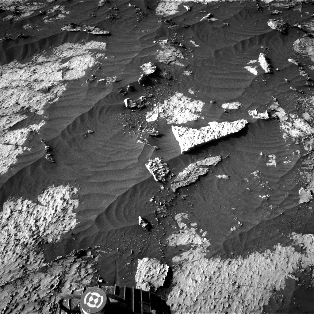 Nasa's Mars rover Curiosity acquired this image using its Left Navigation Camera on Sol 3147, at drive 2794, site number 88