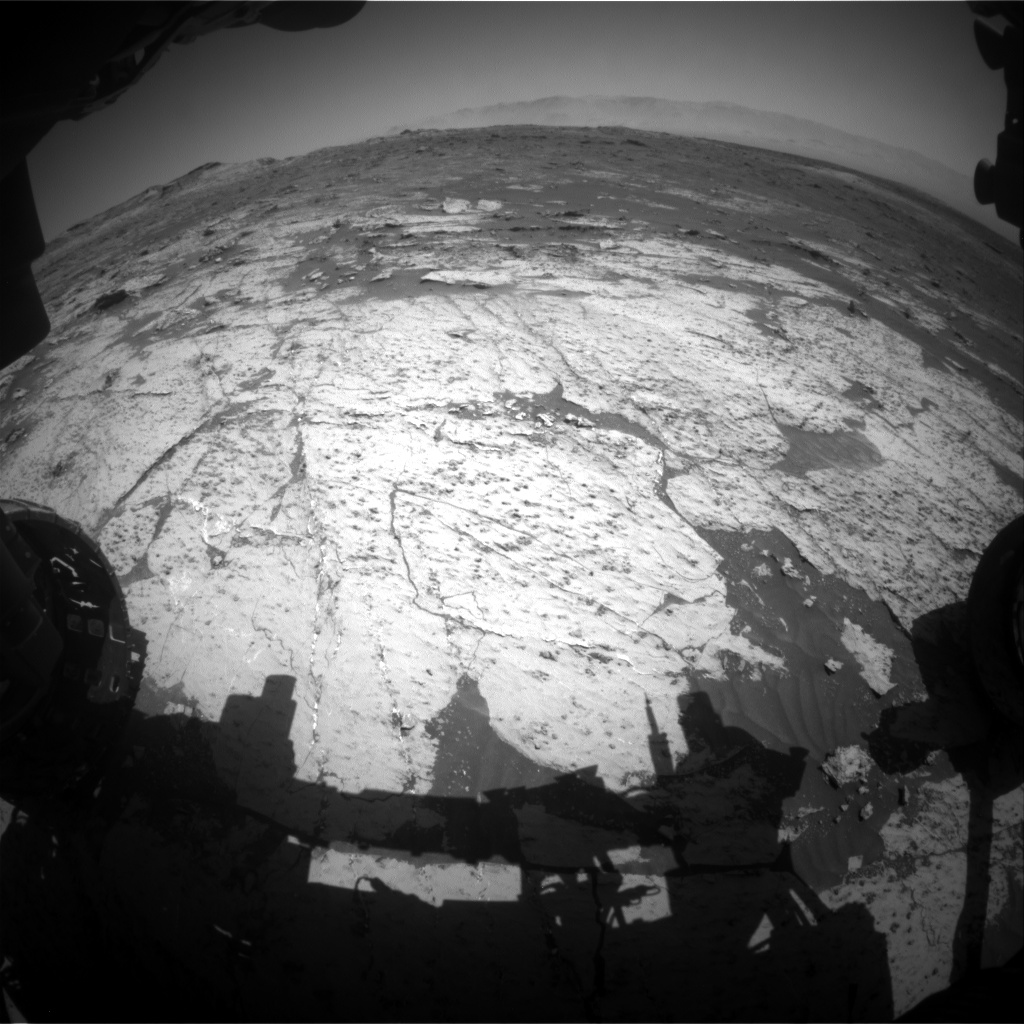 Nasa's Mars rover Curiosity acquired this image using its Front Hazard Avoidance Camera (Front Hazcam) on Sol 3148, at drive 2794, site number 88