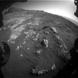Nasa's Mars rover Curiosity acquired this image using its Front Hazard Avoidance Camera (Front Hazcam) on Sol 3149, at drive 3046, site number 88