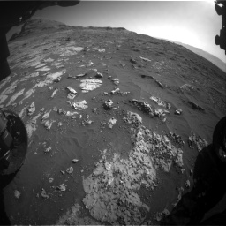 Nasa's Mars rover Curiosity acquired this image using its Front Hazard Avoidance Camera (Front Hazcam) on Sol 3149, at drive 3064, site number 88