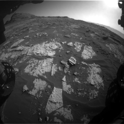Nasa's Mars rover Curiosity acquired this image using its Front Hazard Avoidance Camera (Front Hazcam) on Sol 3149, at drive 3094, site number 88