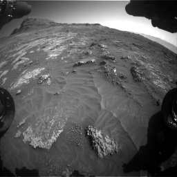 Nasa's Mars rover Curiosity acquired this image using its Front Hazard Avoidance Camera (Front Hazcam) on Sol 3149, at drive 3040, site number 88