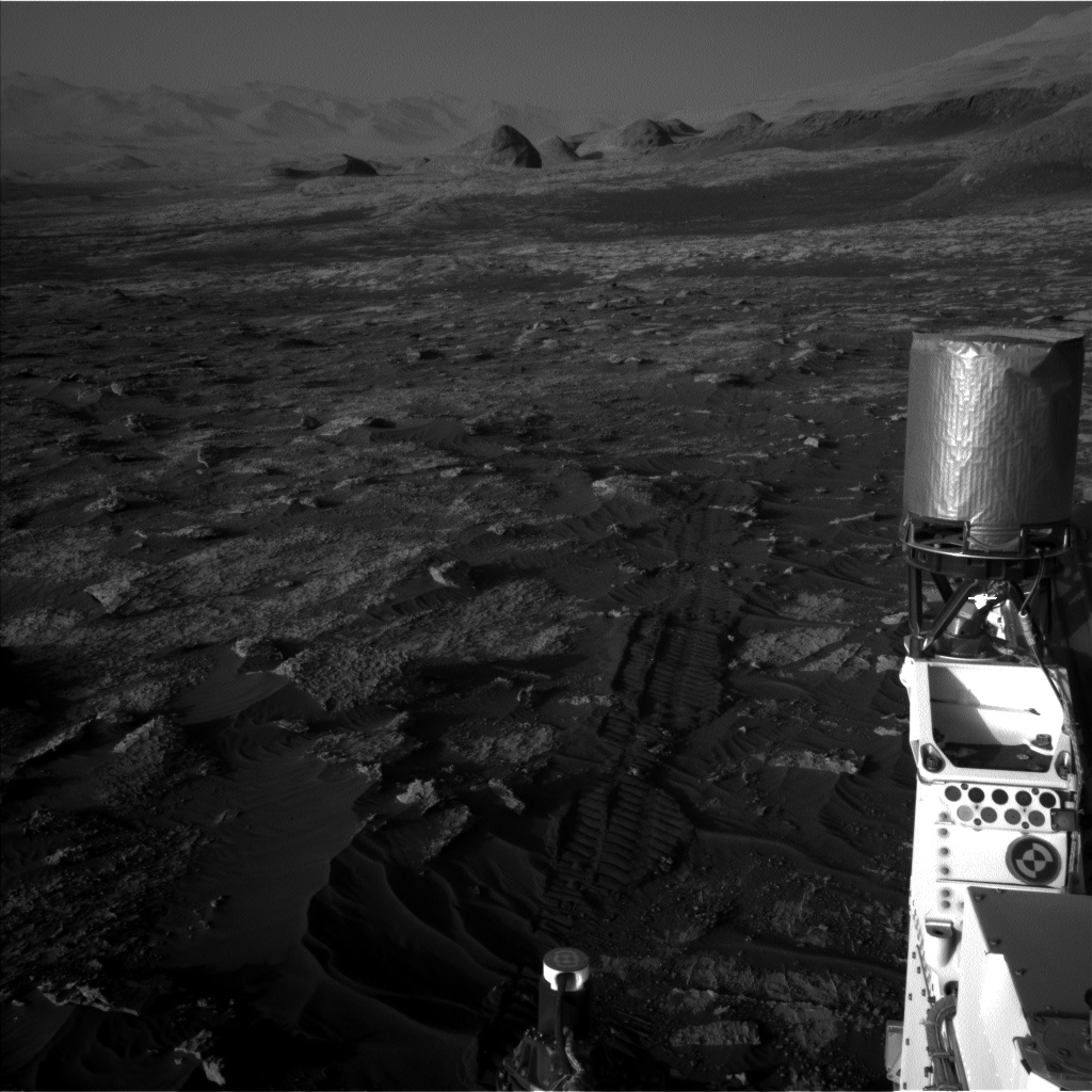 Nasa's Mars rover Curiosity acquired this image using its Left Navigation Camera on Sol 3149, at drive 0, site number 89
