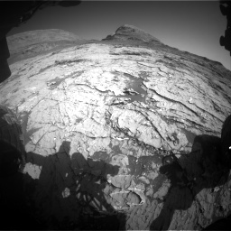 Nasa's Mars rover Curiosity acquired this image using its Front Hazard Avoidance Camera (Front Hazcam) on Sol 3151, at drive 264, site number 89