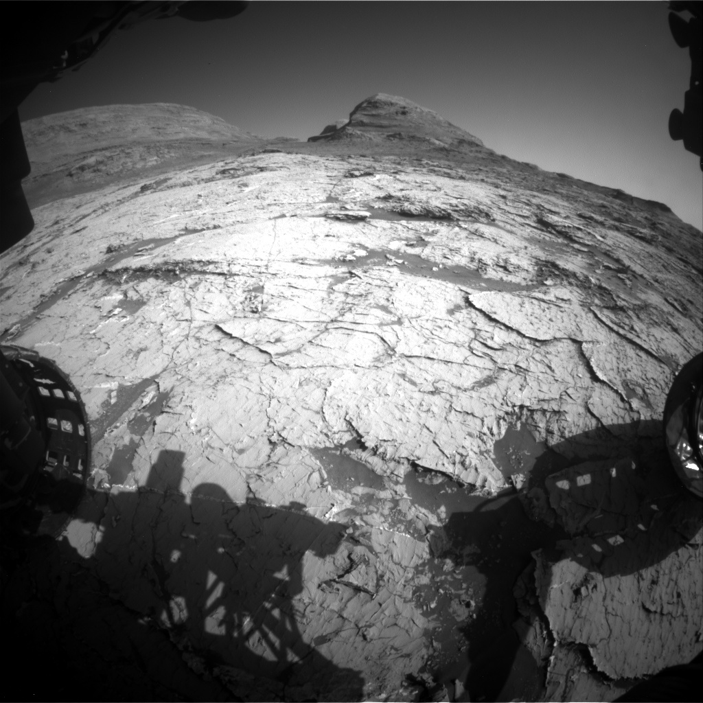Nasa's Mars rover Curiosity acquired this image using its Front Hazard Avoidance Camera (Front Hazcam) on Sol 3151, at drive 276, site number 89