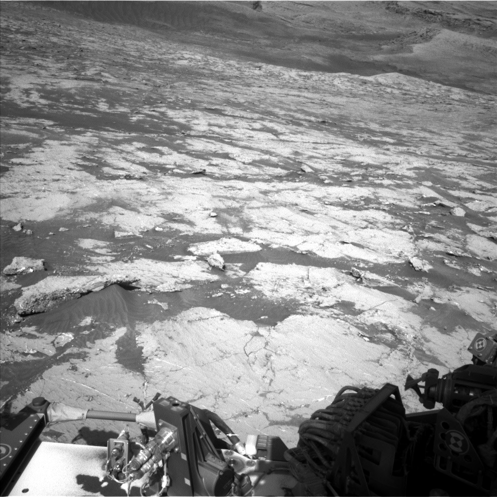 Nasa's Mars rover Curiosity acquired this image using its Left Navigation Camera on Sol 3151, at drive 276, site number 89
