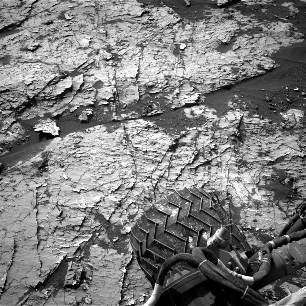 Nasa's Mars rover Curiosity acquired this image using its Right Navigation Camera on Sol 3151, at drive 276, site number 89