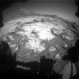 Nasa's Mars rover Curiosity acquired this image using its Front Hazard Avoidance Camera (Front Hazcam) on Sol 3154, at drive 688, site number 89