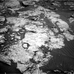 Nasa's Mars rover Curiosity acquired this image using its Left Navigation Camera on Sol 3154, at drive 394, site number 89