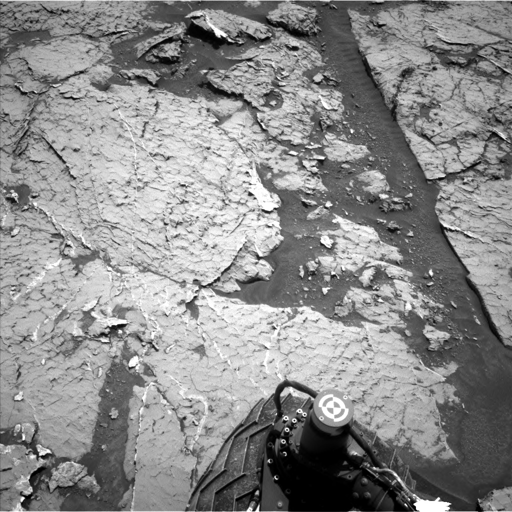 Nasa's Mars rover Curiosity acquired this image using its Left Navigation Camera on Sol 3154, at drive 724, site number 89