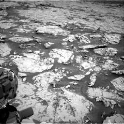 Nasa's Mars rover Curiosity acquired this image using its Right Navigation Camera on Sol 3154, at drive 580, site number 89