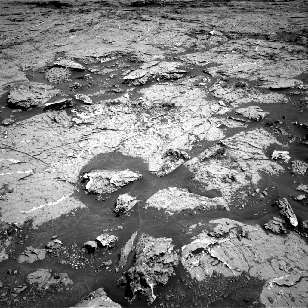 Nasa's Mars rover Curiosity acquired this image using its Right Navigation Camera on Sol 3154, at drive 676, site number 89