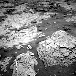Nasa's Mars rover Curiosity acquired this image using its Left Navigation Camera on Sol 3156, at drive 808, site number 89